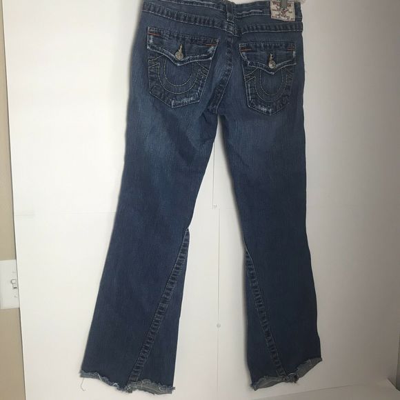 True Religion 100% Cotton Boot Cut Jeans - Picture 3 of 8